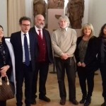 Inaugurazione della mostra. Autorità.