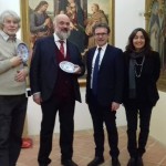 A. Poverin, il Rettore S. Andriaka, Massimo Isola