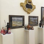 Mostra di acquerelli e ceramiche russe in Pinacoteca