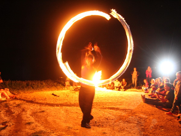 Serata al vulcano