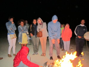 Serata sciamanica al vulcano