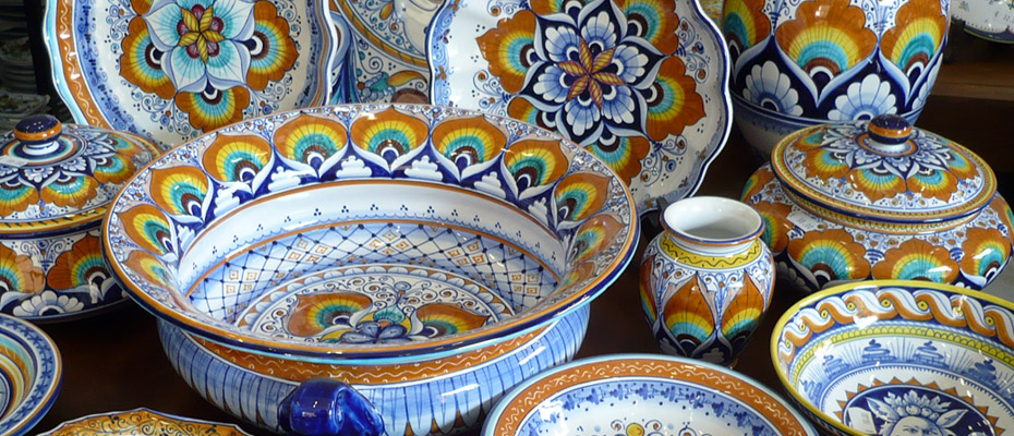 ceramiche tradizionali di Faenza