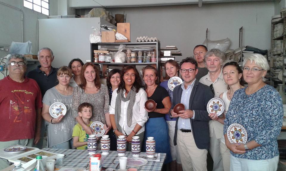 emozioni ceramiche, bottega Gino Geminiani